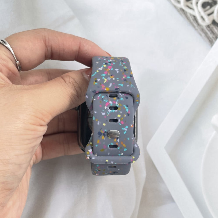 Sejt Silikone Universal Rem passer til Apple Smartwatch - Blå#serie_1