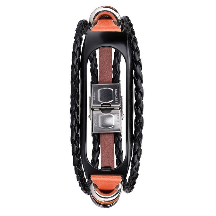 TomTom Touch Vintage Watch Strap DIY Style Beaded Bracelet - Brown#serie_2