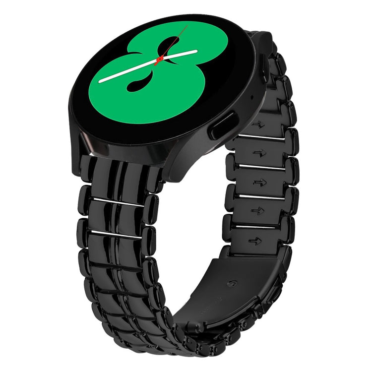 Rigtigt Fantastisk Metal Universal Rem passer til Samsung Smartwatch - Sort#serie_2