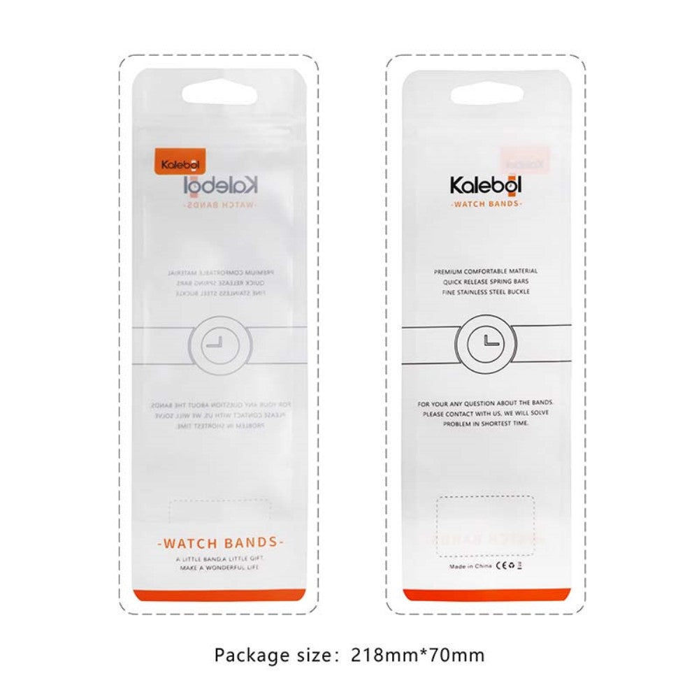 Meget Pænt Metal Universal Rem passer til Smartwatch - Pink#serie_7