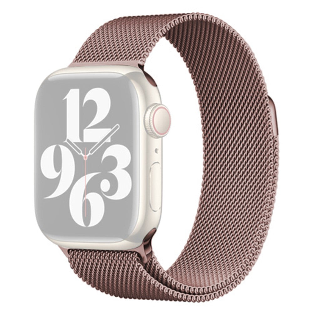 Stilren Metal Universal Rem passer til Apple Smartwatch - Pink#serie_9