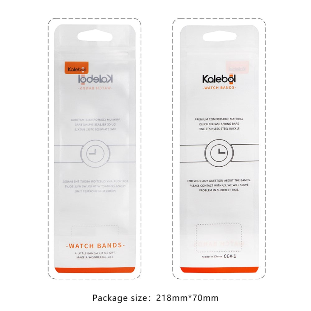 KALEBOL KLB-ML-001 Apple Watch 49mm / 45mm / 44mm / 42mm Watch Strap - Silver#serie_15