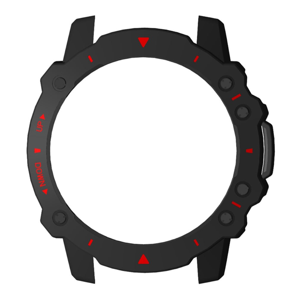 Huami Amazfit Falcon Watch Case Anti-drop Hard Watch Frame Protective Shell - Black+Red#serie_2