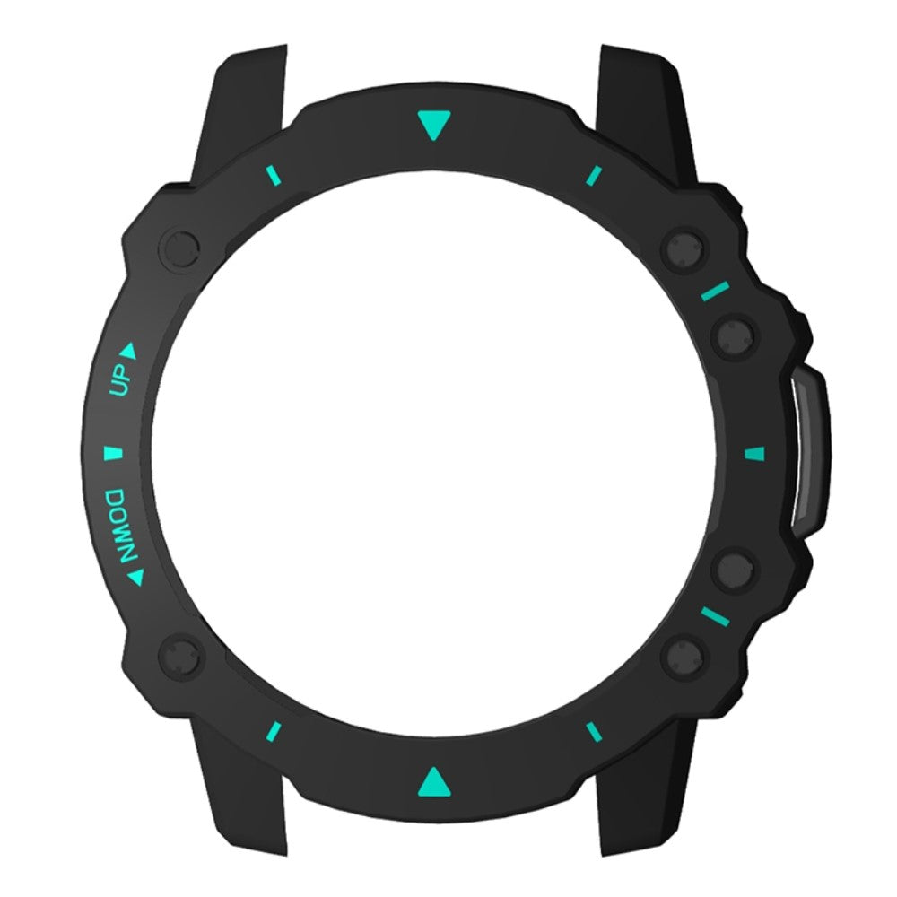 Huami Amazfit Falcon Watch Case Anti-drop Hard Watch Frame Protective Shell - Black+Blue#serie_4