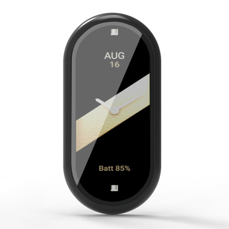 Xiaomi Smart Band 8 / Band 8 NFC Protective Case Full Cover Watch Cover with Screen Protector - Black#serie_1