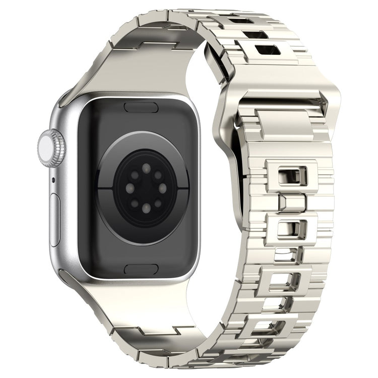 Fantastisk Silikone Universal Rem passer til Apple Smartwatch - Sølv#serie_6