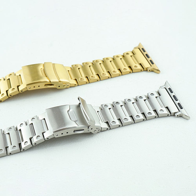 Meget Skøn Metal Universal Rem passer til Apple Smartwatch - Guld#serie_1