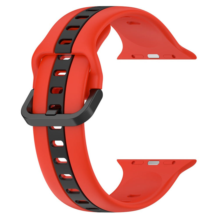 Vildt Elegant Silikone Universal Rem passer til Apple Smartwatch - Rød#serie_7