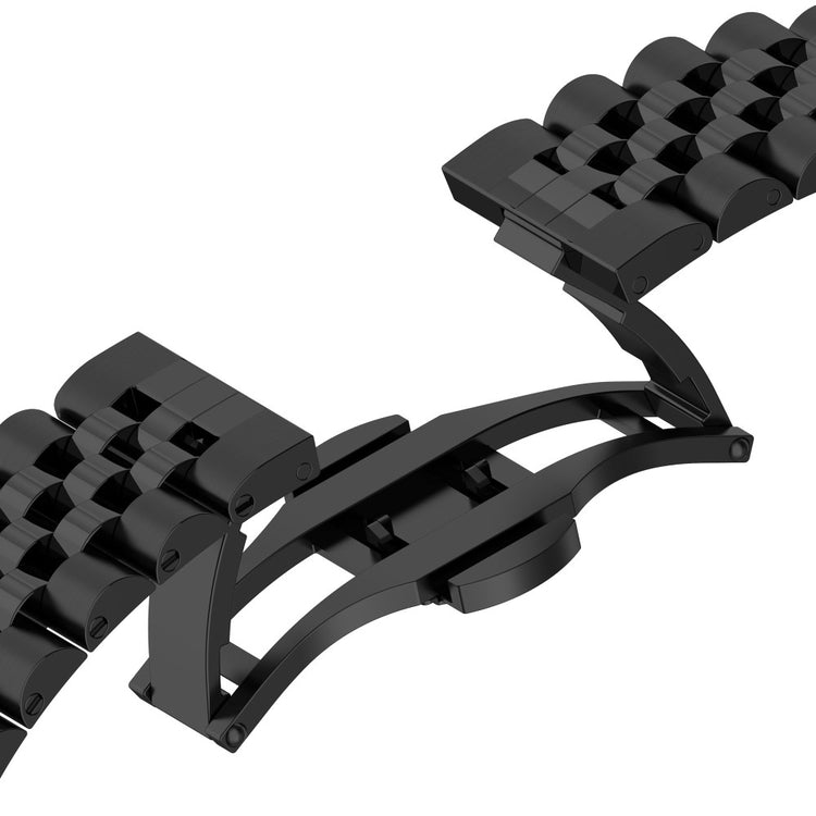 Meget Fantastisk Metal Universal Rem passer til Apple Smartwatch - Sort#serie_3