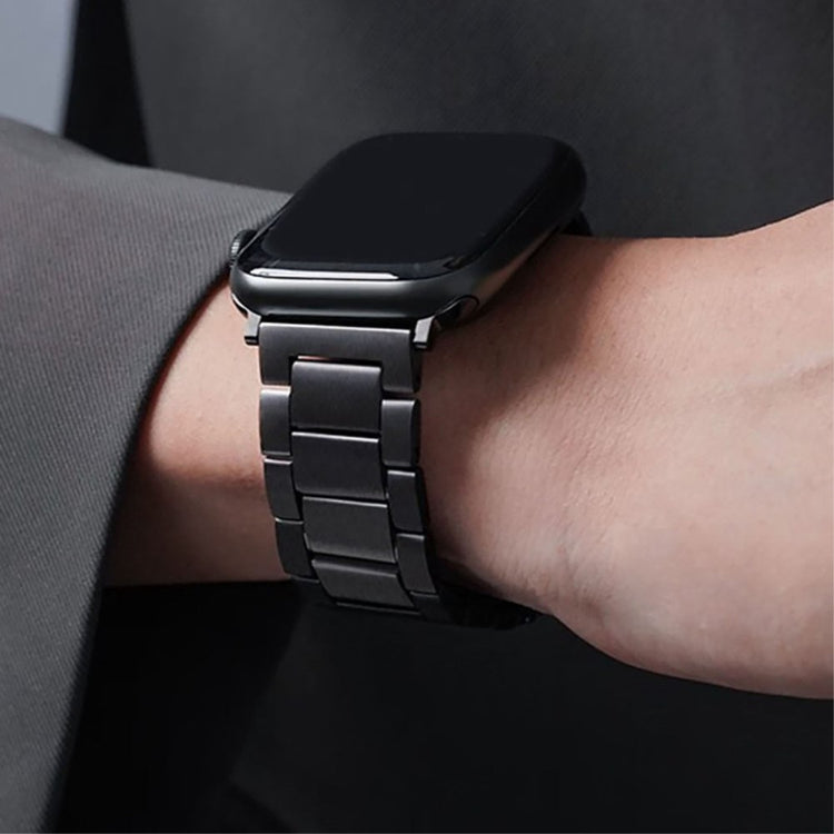 Flot Metal Universal Rem passer til Apple Smartwatch - Sølv#serie_3