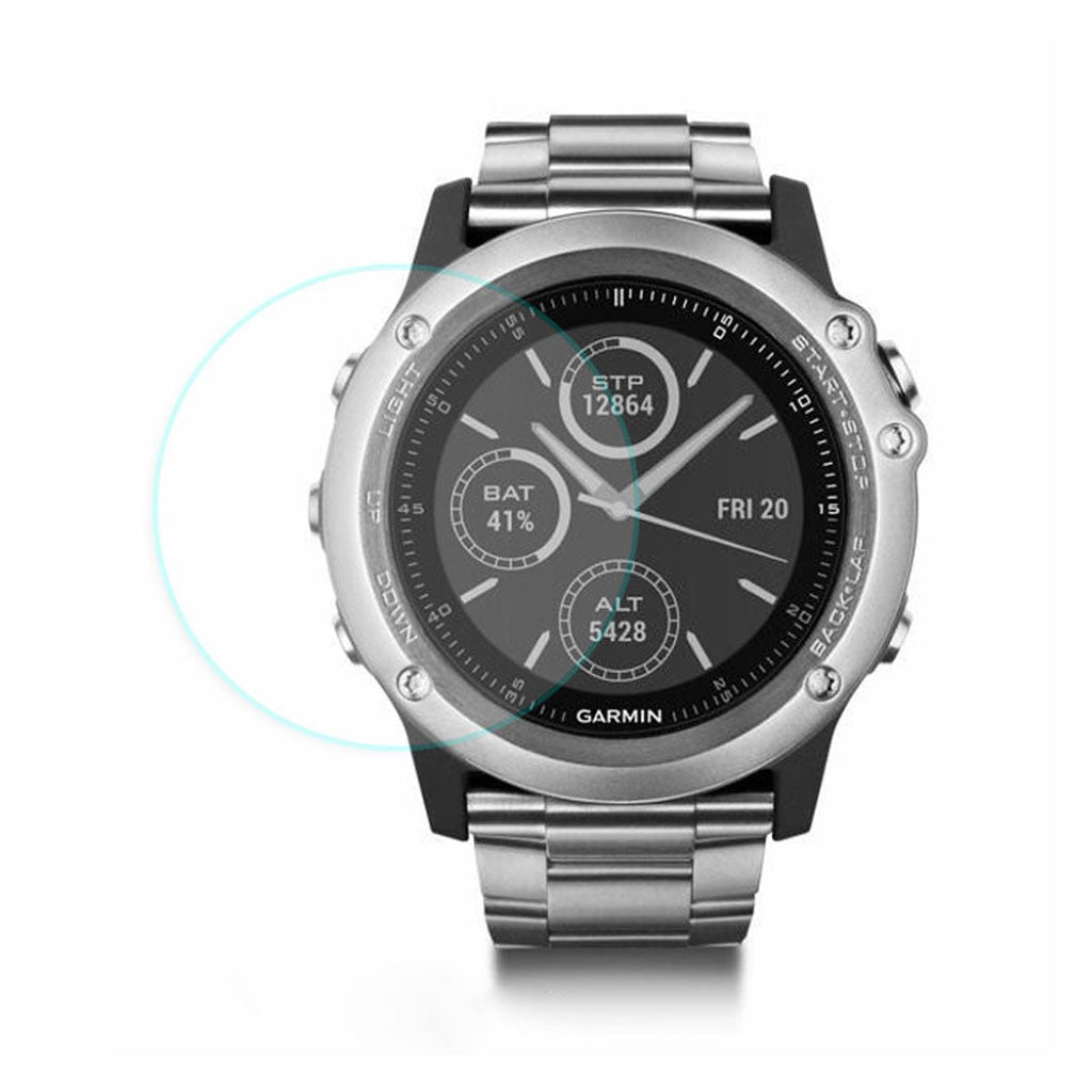 2stk Garmin Fenix 3 Plastik Skærmbeskytter - Gennemsigtig#serie_1