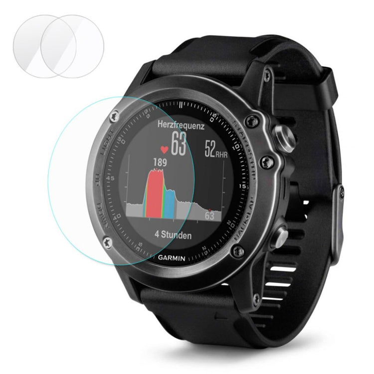 Garmin Fenix 3 Hærdet Glas  0.2mm Skærmbeskytter - Gennemsigtig#serie_014