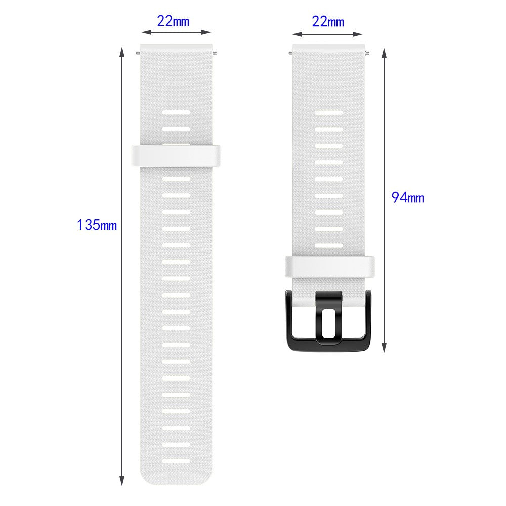 Helt vildt nydelig Universal Silikone Urrem - Sort#serie_3