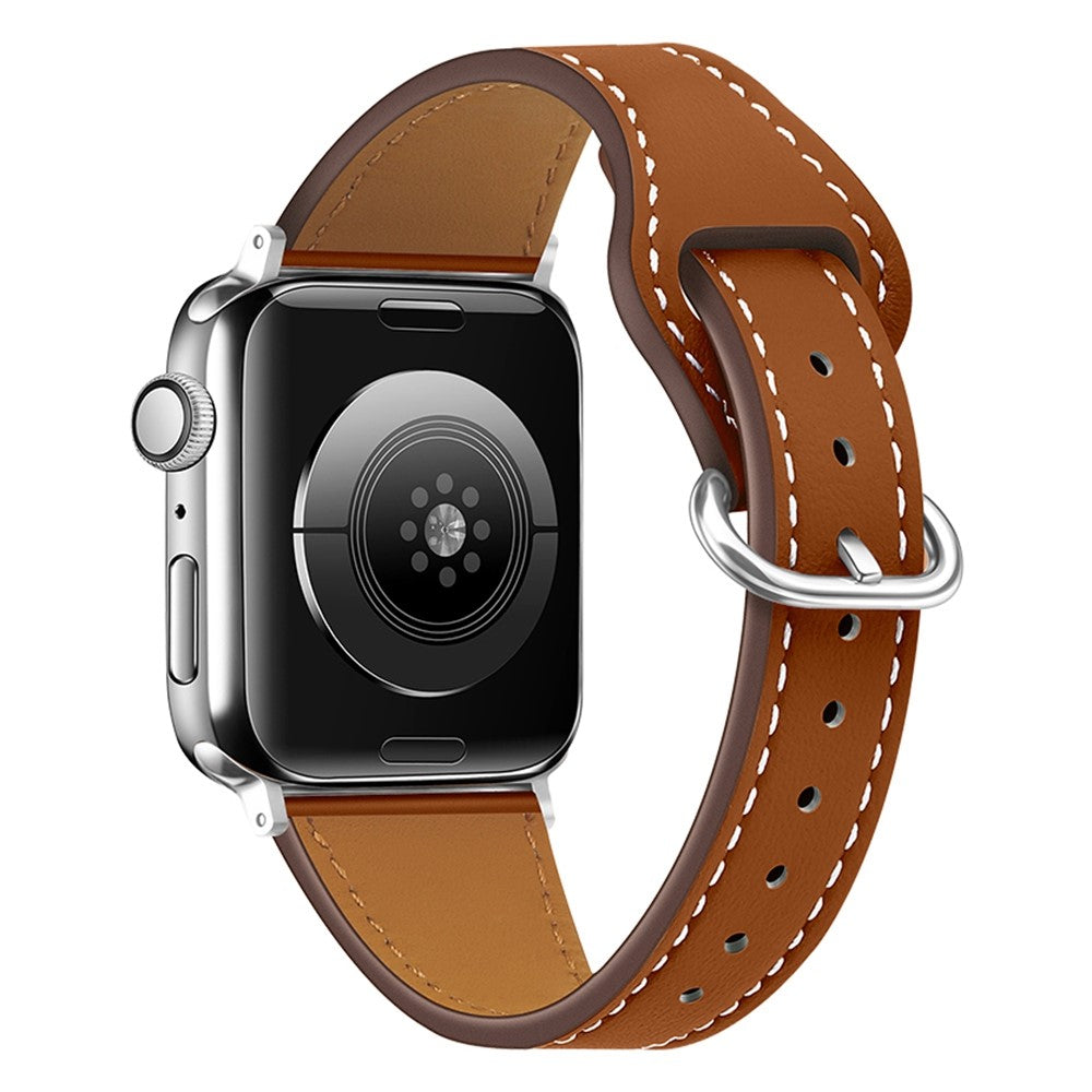 Helt vildt godt Universal Apple Ægte læder Rem - Brun#serie_1