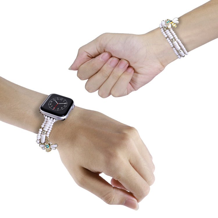 Mega fint Universal Apple Plastik Rem - Hvid#serie_2