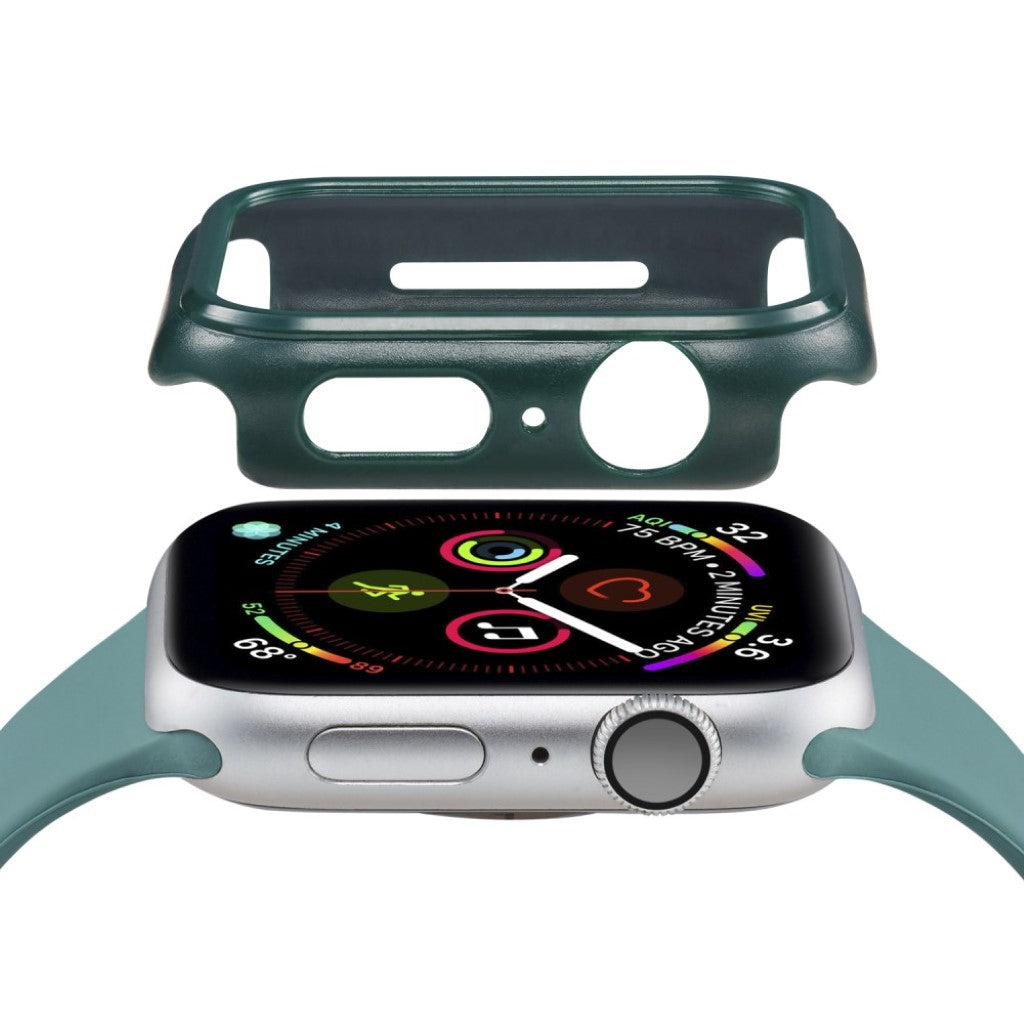 Apple Watch Series 1-3 42mm Mat Plastik Bumper - Grøn#serie_4
