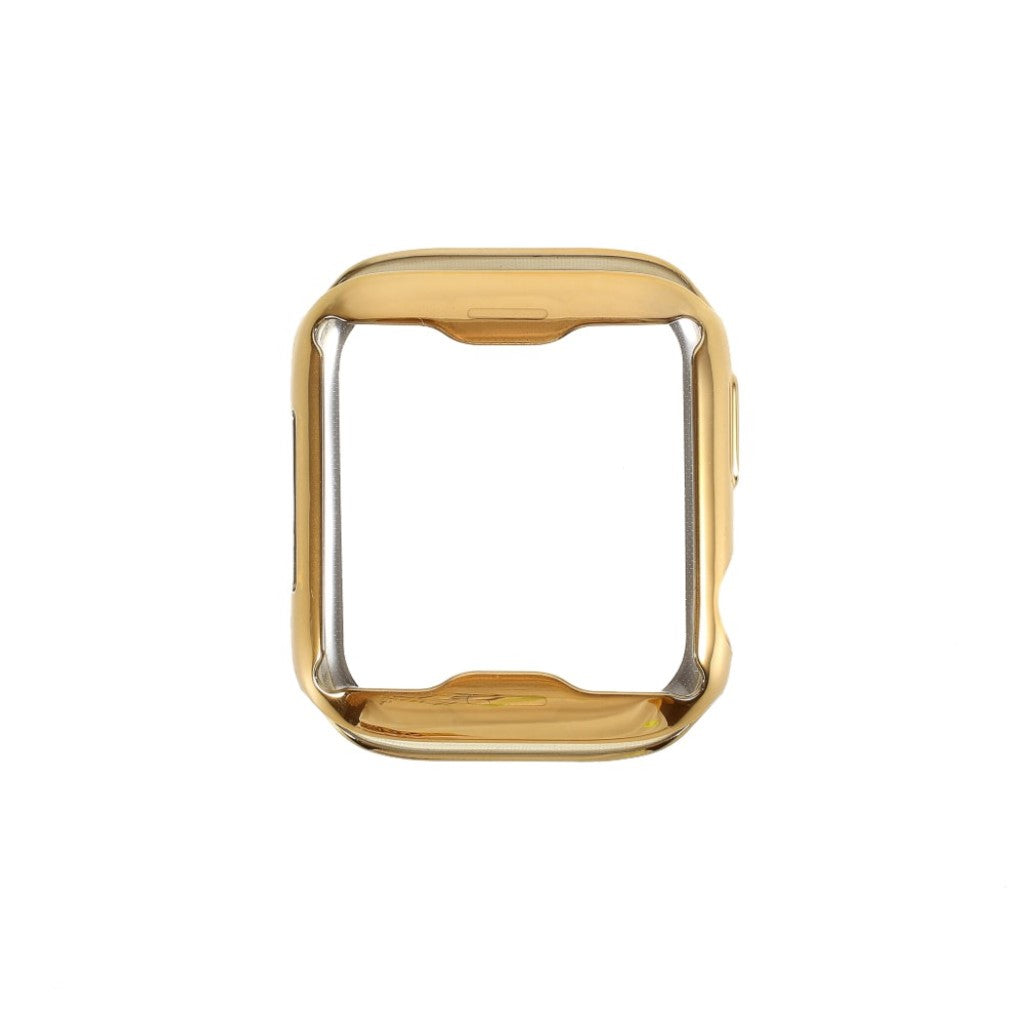 Universal Apple  Silikone og Glas Bumper  - Guld#serie_3