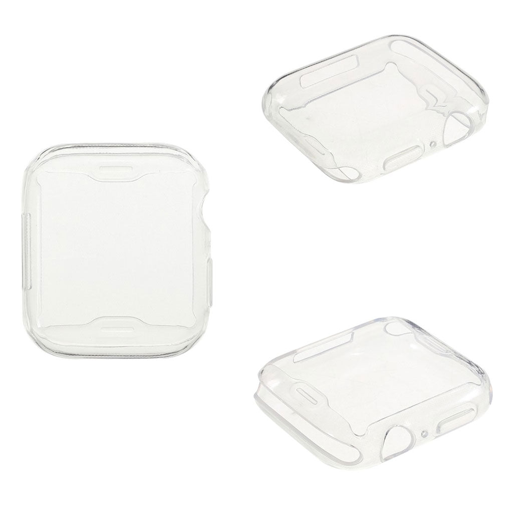 Universal Apple  Silikone og Glas Bumper  - Gennemsigtig#serie_5