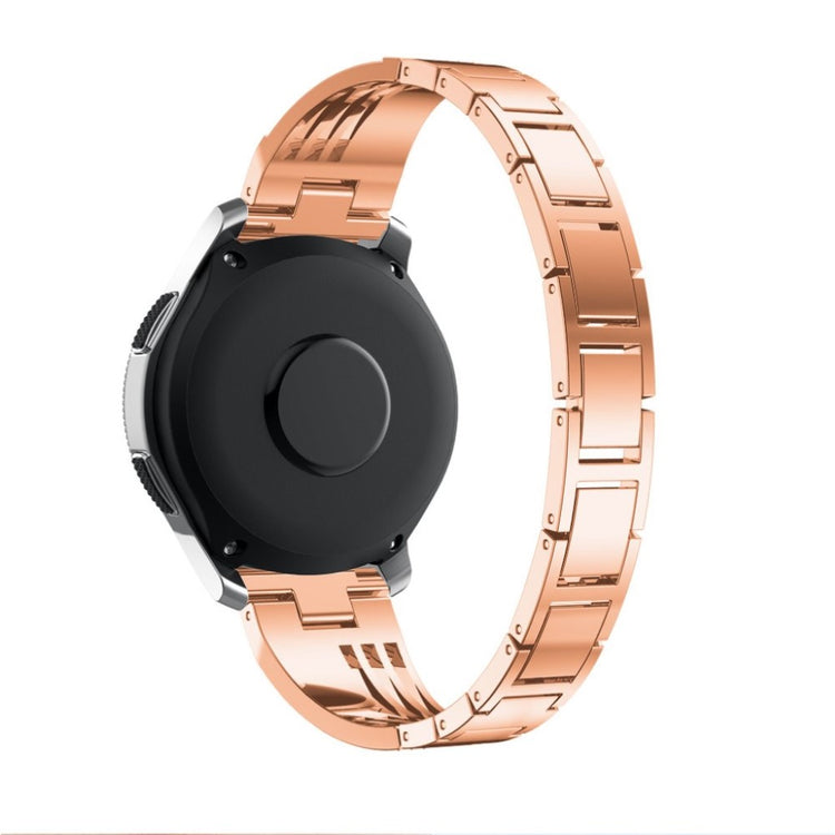 Samsung Gear S3 / Samsung Galaxy Watch (42mm) Metal og Rhinsten Rem - Guld#serie_4
