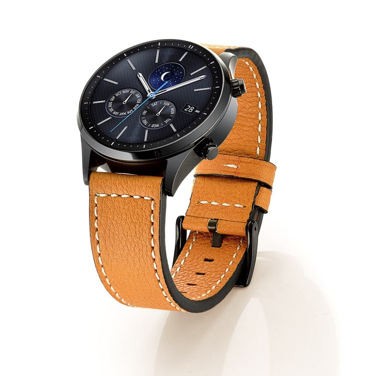 Samsung Gear S3 / Samsung Gear S3 Frontier Ægte læder Rem - Brun#serie_2