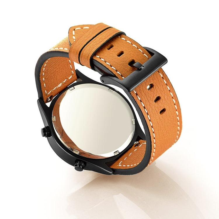 Samsung Gear S3 / Samsung Gear S3 Frontier Ægte læder Rem - Brun#serie_2