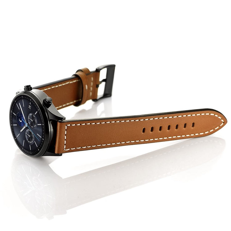 Samsung Gear S3 / Samsung Gear S3 Frontier Ægte læder Rem - Brun#serie_3