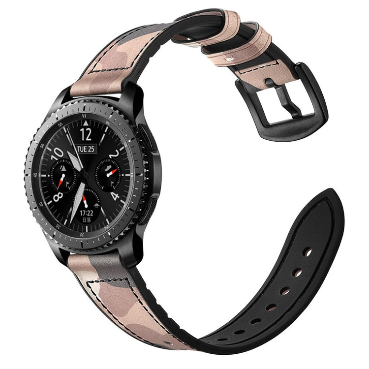 Samsung Gear S3 / Samsung Gear S3 Frontier Ægte læder Rem - Pink#serie_2