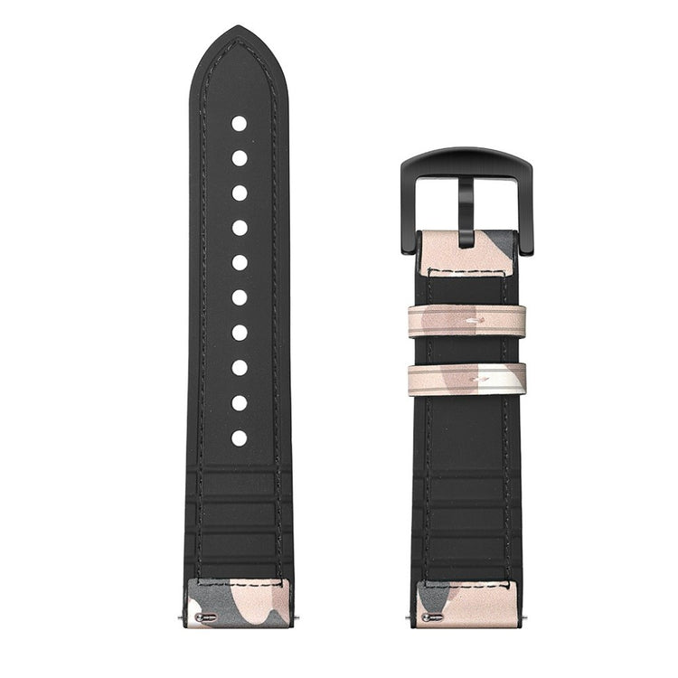 Samsung Gear S3 / Samsung Gear S3 Frontier Ægte læder Rem - Pink#serie_2