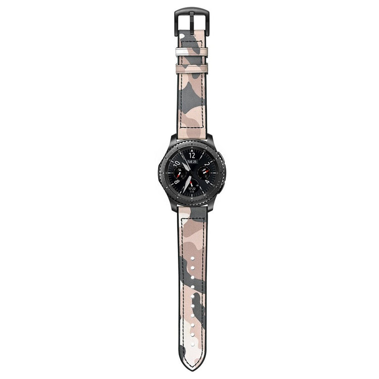 Samsung Gear S3 / Samsung Gear S3 Frontier Ægte læder Rem - Pink#serie_2