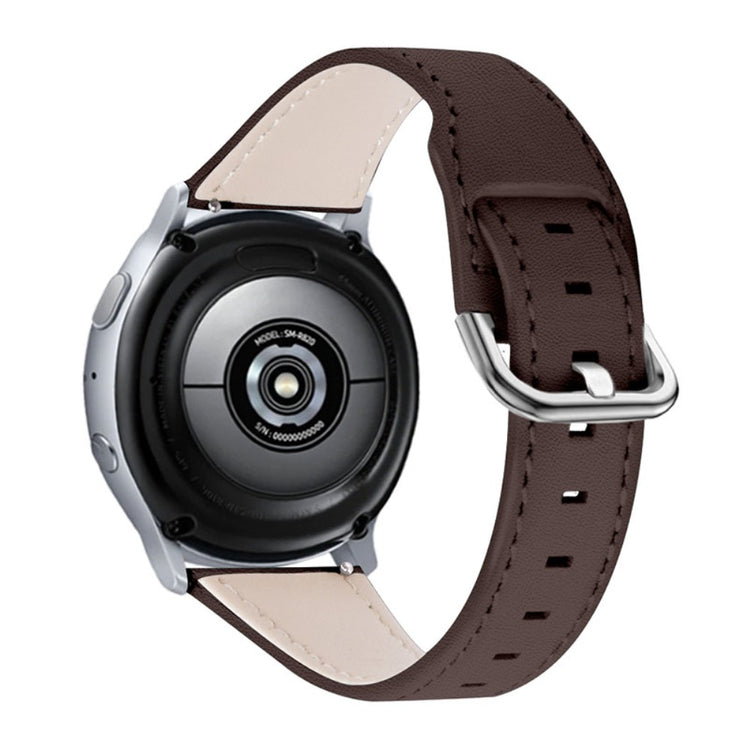 Samsung Gear S3 Frontier / Samsung Gear S3 Ægte læder Rem - Brun#serie_2