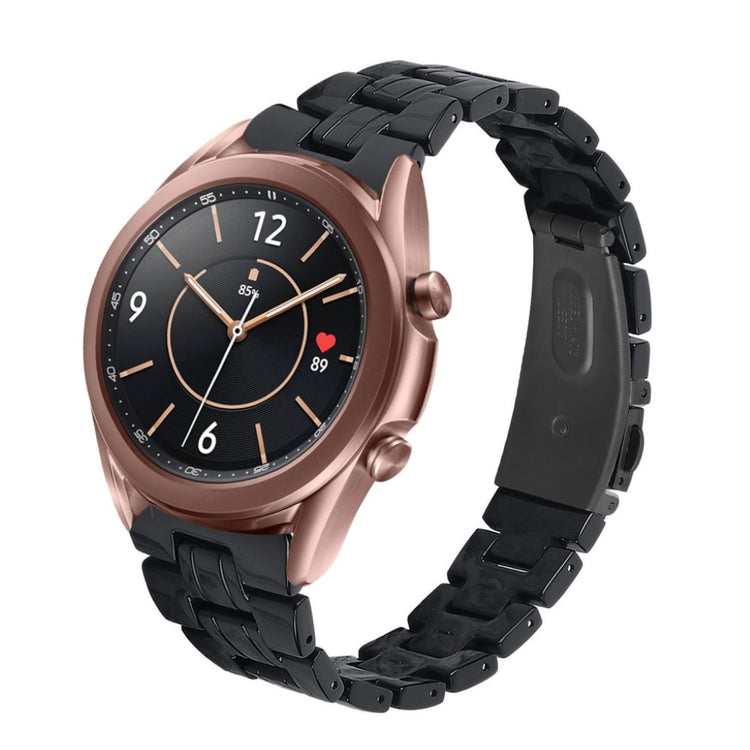 Meget nydelig Samsung Galaxy Watch 3 (41mm)  Rem - Sort#serie_1