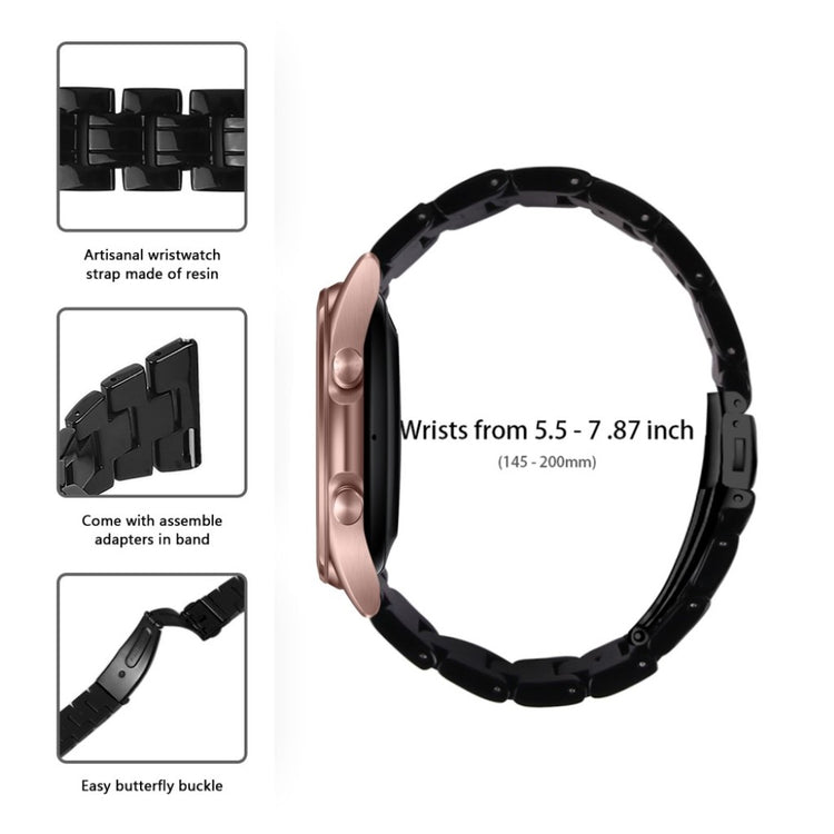 Meget nydelig Samsung Galaxy Watch 3 (41mm)  Rem - Sort#serie_1