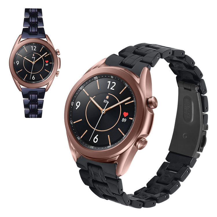 Meget nydelig Samsung Galaxy Watch 3 (41mm)  Rem - Sort#serie_1