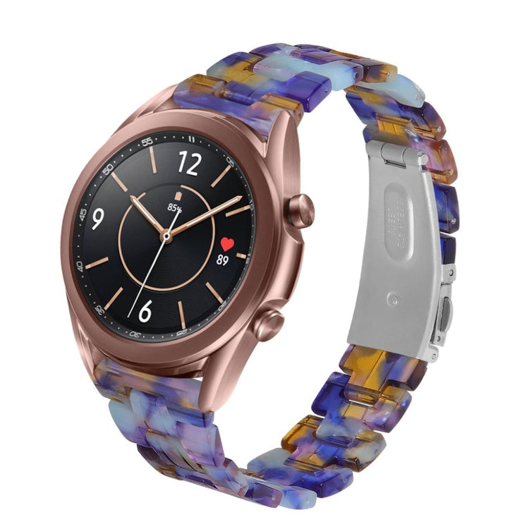 Holdbart Samsung Galaxy Watch 3 (41mm)  Rem - Blå#serie_15