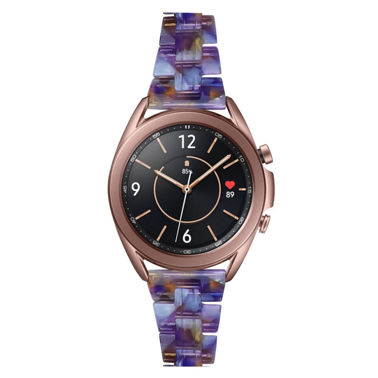 Holdbart Samsung Galaxy Watch 3 (41mm)  Rem - Blå#serie_15