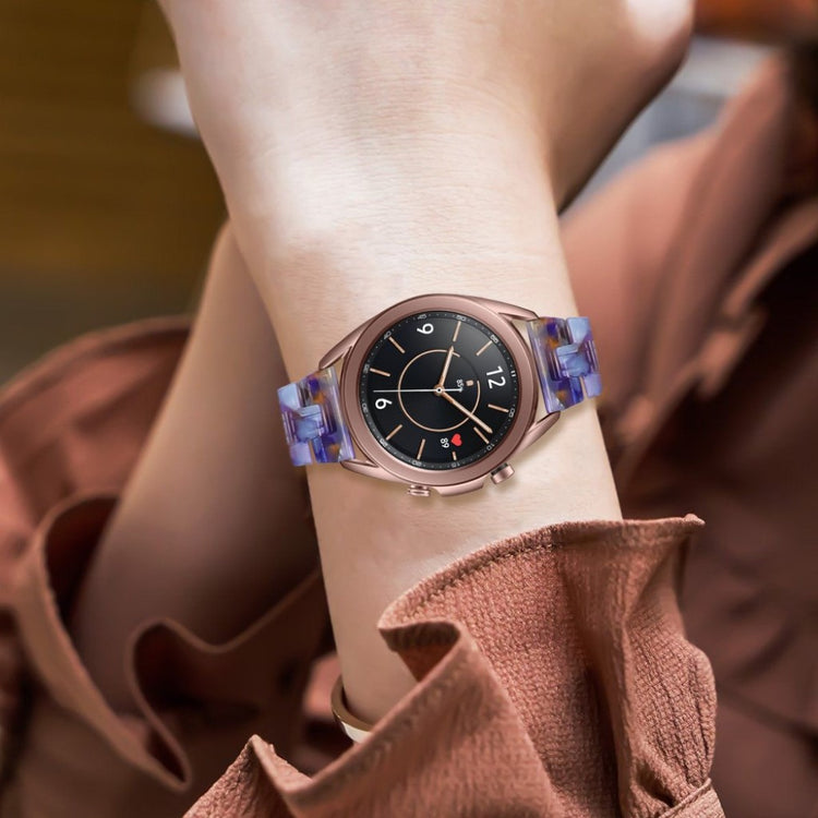 Holdbart Samsung Galaxy Watch 3 (41mm)  Rem - Blå#serie_15