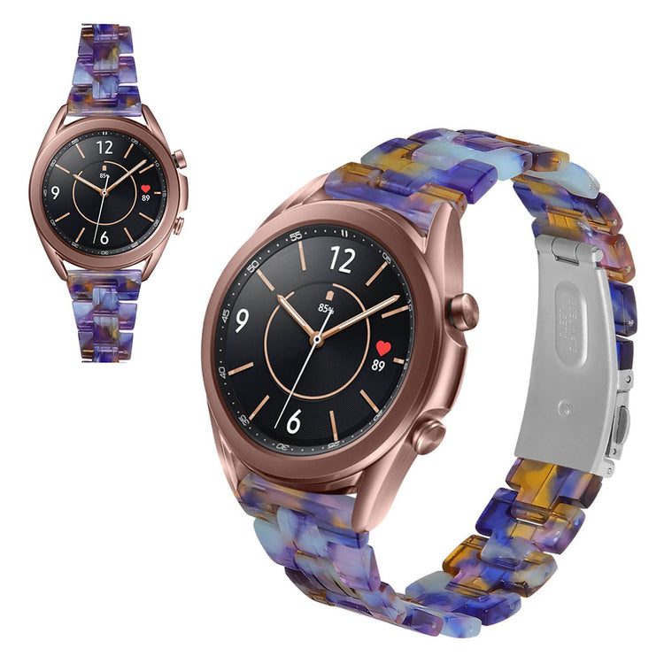 Holdbart Samsung Galaxy Watch 3 (41mm)  Rem - Blå#serie_15