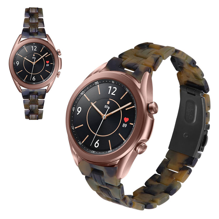 Holdbart Samsung Galaxy Watch 3 (41mm)  Rem - Grøn#serie_17