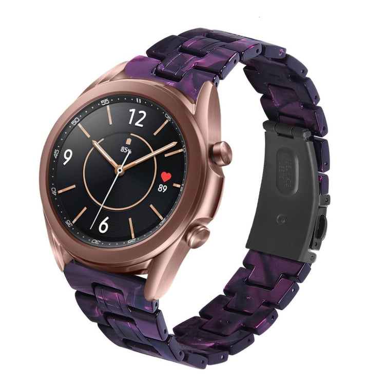 Holdbart Samsung Galaxy Watch 3 (41mm)  Rem - Lilla#serie_18