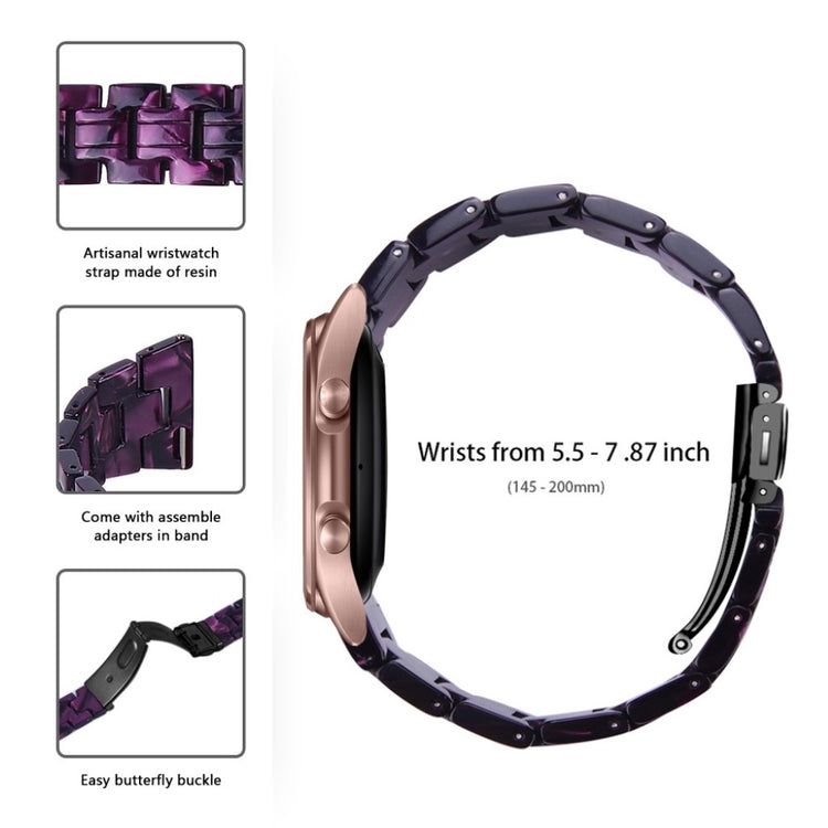 Holdbart Samsung Galaxy Watch 3 (41mm)  Rem - Lilla#serie_18