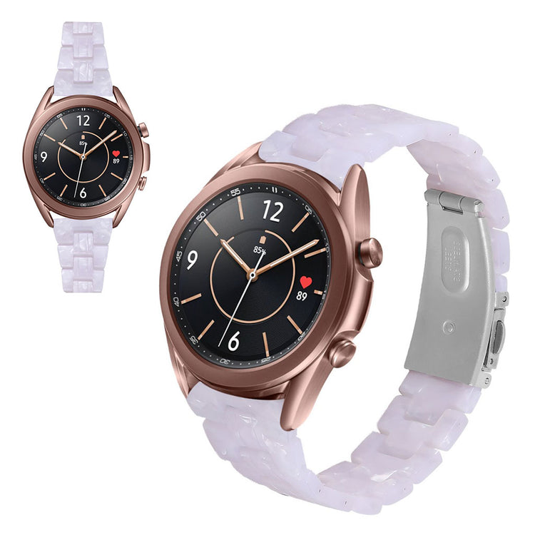 Holdbart Samsung Galaxy Watch 3 (41mm)  Rem - Hvid#serie_3