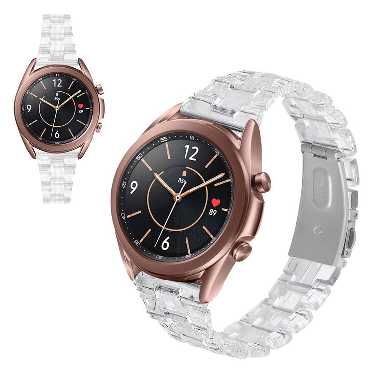 Holdbart Samsung Galaxy Watch 3 (41mm)  Rem - Gennemsigtig#serie_5