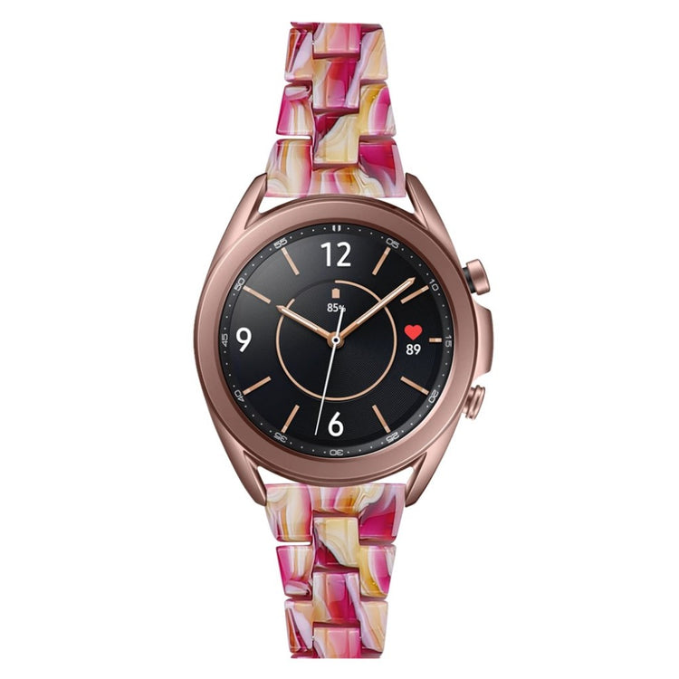 Holdbart Samsung Galaxy Watch 3 (41mm)  Rem - Rød#serie_9