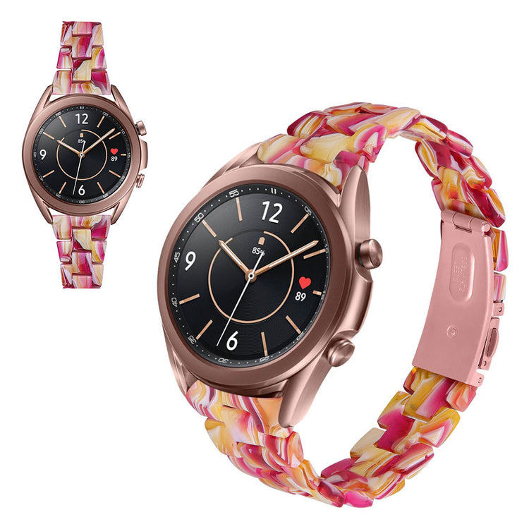 Holdbart Samsung Galaxy Watch 3 (41mm)  Rem - Rød#serie_9