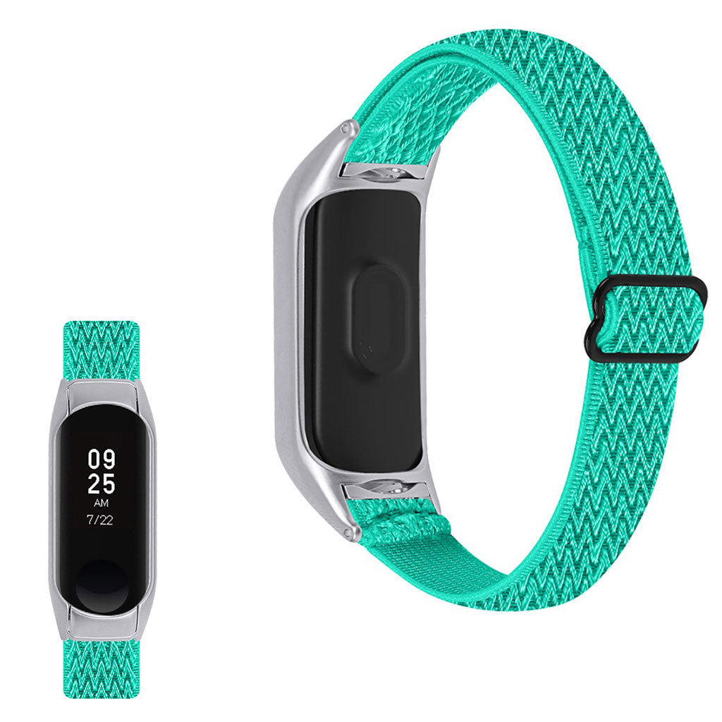 Godt Xiaomi Mi Smart Band 4 / Xiaomi Mi Band 3 Nylon Rem - Grøn#serie_1