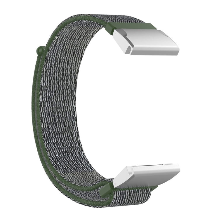 Nydelig Universal Garmin Nylon Rem - Sølv#serie_8