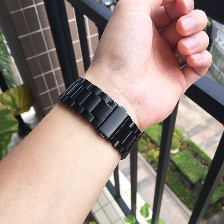 Fossil Gen 5 Carlyle HR / Fossil Gen 5 Julianna HR Metal Rem - Sort#serie_9