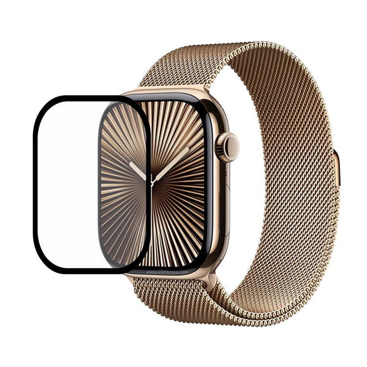 Apple Watch Series 10 46mm Screen Protector Black Edge Flexible and Soft Ultra Clear Hydrogel Watch Film#serie_1