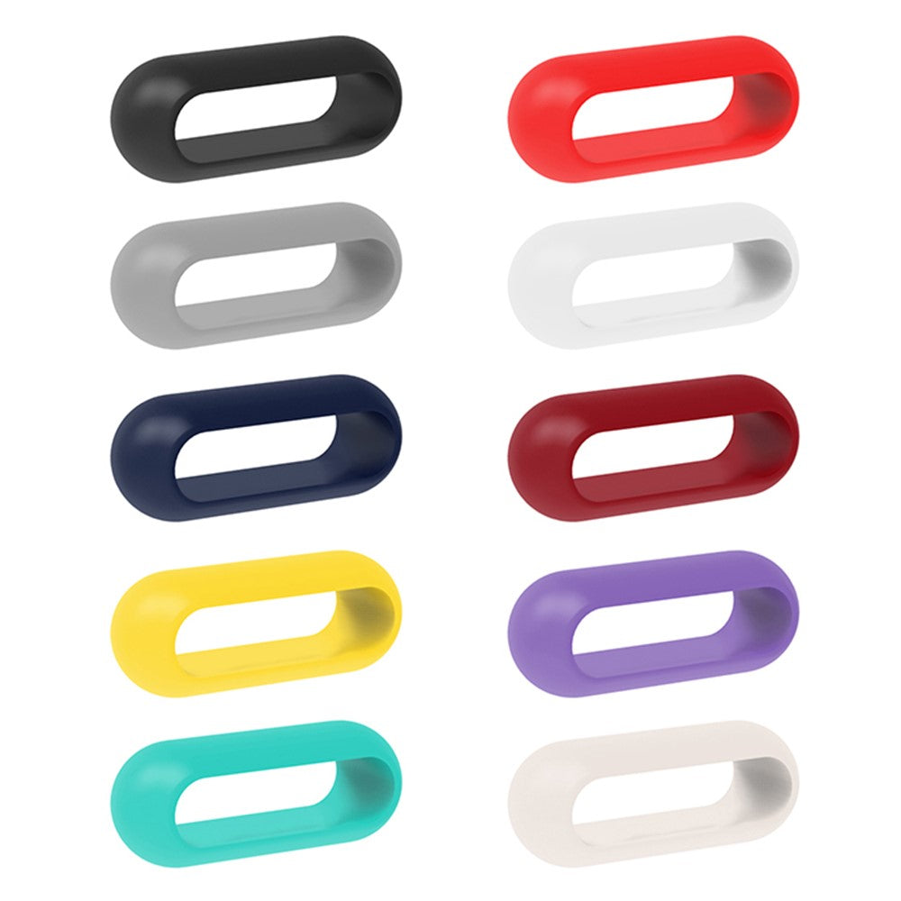 10Pcs Xiaomi Smart Band 8 Pro Watch Strap Keeper Retaining Loop Watchband Fastener Ring (Mix Color) - Flerfarvet#serie_011