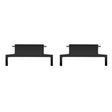 1 Pair Huami Amazfit 3 Verge / Verge Lite ABS Connector 14mm to 20mm Spring Bars Connector Watch Band Adapter